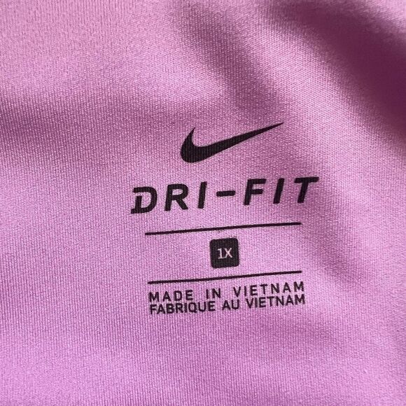 Nike Womens Running Tight Fit Epic Luxe Purple Leggings, Size 1X Swoosh Logo NWT - Picture 4 of 12